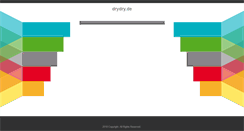 Desktop Screenshot of drydry.de